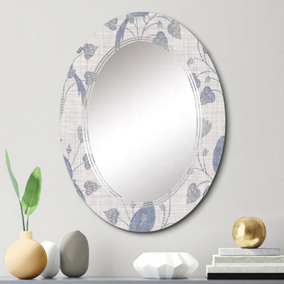 Miroir mural rétro Vintage Farmhouse Flower II