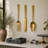 Glam Food & Beverage Wall Decor on Metal-1933034365