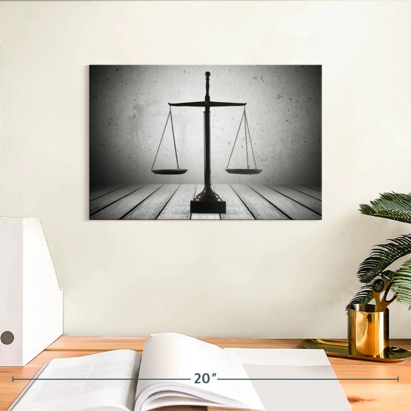 Échelle de justice équilibrée Alcaraz, H 8 po x l 12 po