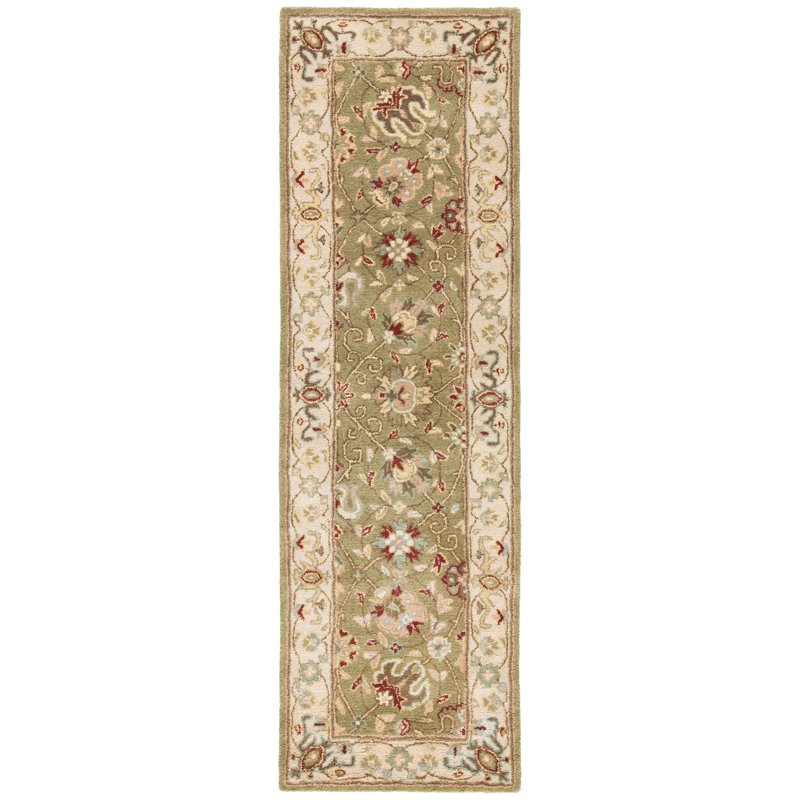 Dunbar Hand Tufted Wool Oriental Rug, Runner 2'3" x 10'
