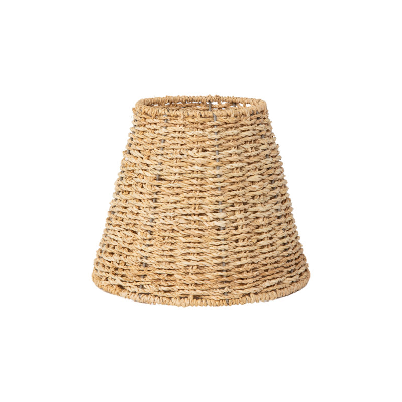 Empire Lamp Shade, 8" H x 10" W x 10" D, Brown