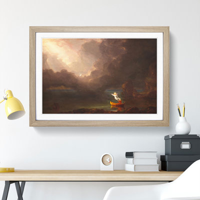 The Voyage of Life Old Age by Thomas Cole - Picture Frame Painting