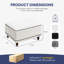 Repose-pieds de rangement modulaire avec housse amovible, repose-pieds assorti en mousse chenille pour canapé modulaire-1512494180
