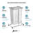 Blueprint Steel Vertical Plan Center Hanging File Cart