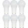 10 Watt White LED Bulb