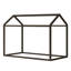 Structure de lit à baldaquin pour enfants en bois massif Rosa-130624860-110727210
