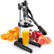 Manual Fruit Press Juicer - Hand Juicer Citrus Squeezer - Sturdy Aluminum  Alloy Handheld Juice Extractor - Portable Juicer for All Fruits - Easy to