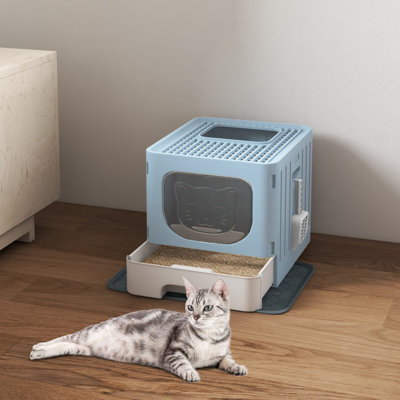Grande litière pour chat avec couvercle Dawlish