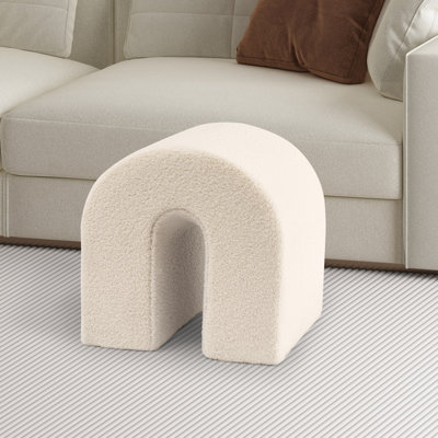 Arched Ottoman Large  Footstool