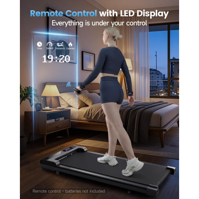 Electric Treadmill For Home Wellness - 3.5Hp, Automatic Incline Choice, Foldable Portable, Shock Absorbing Belt, , United, Displaying 3.5Hp Motorized Home, Setting, Compactness, , Merged, Presenting