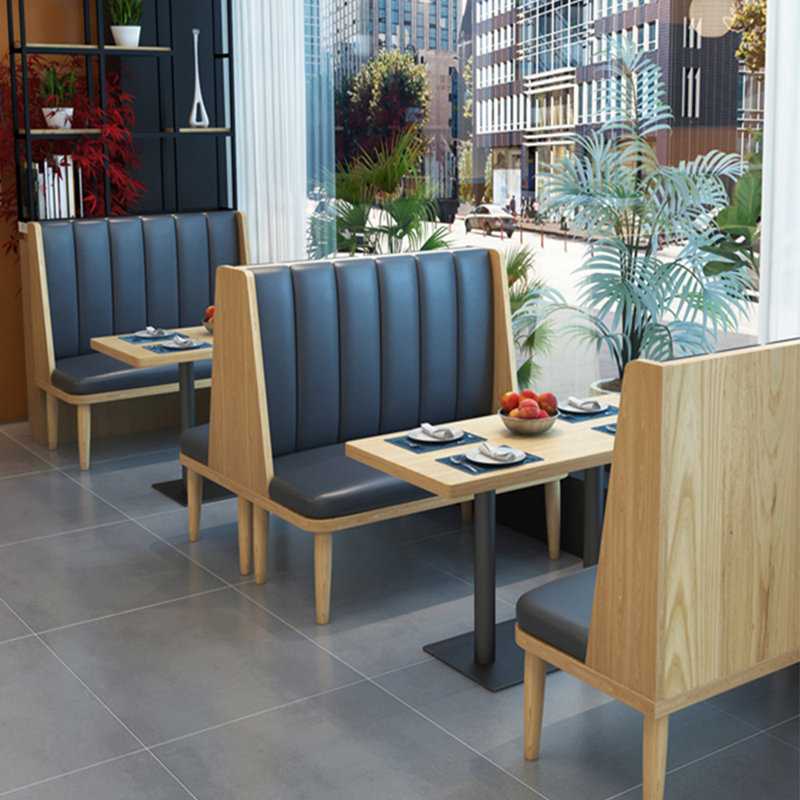 Banc rembourré en similicuir haut de gamme