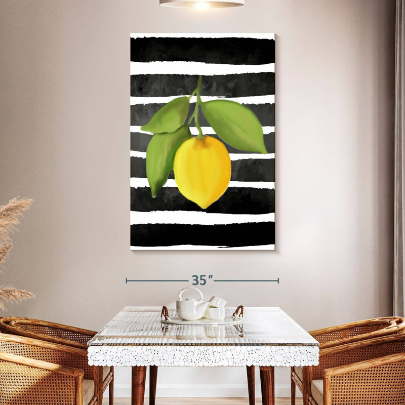 Citrons frais IV, H 30 po x l 20 po