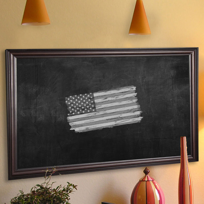Tableau noir fixé au mur, 52 po x 76 po