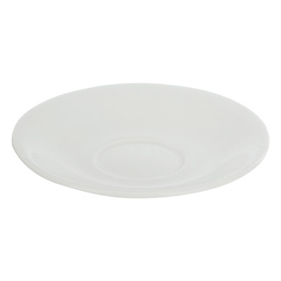 Sam Embossed White Saucer