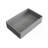 19.68'' Concrete Rectangular Modern Gray Bathroom Sink