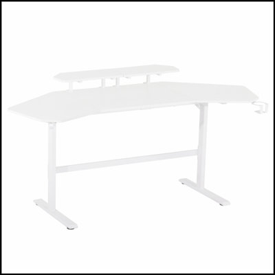 Techni Sport TS911D Gaming Desk with Shelves & Accessory Holder, Durable and Stylish for Enhanced Gaming Experience