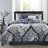 Vienna 7 Piece Cotton Printed Comforter Set-1634949022-1634948995
