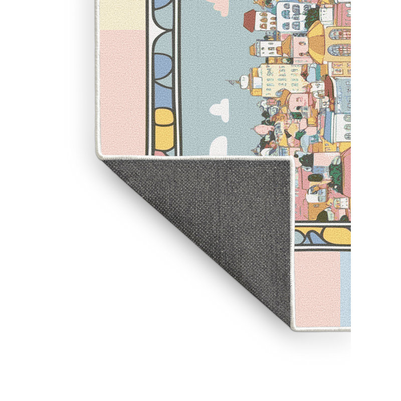 Tapis East Urban Home City, Rectangulaire 2 pi x 3 pi