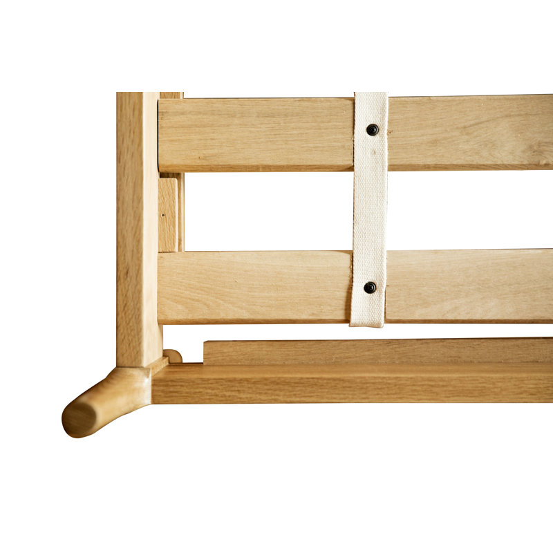 Dansk Solid Wood Bed, King, White Oak