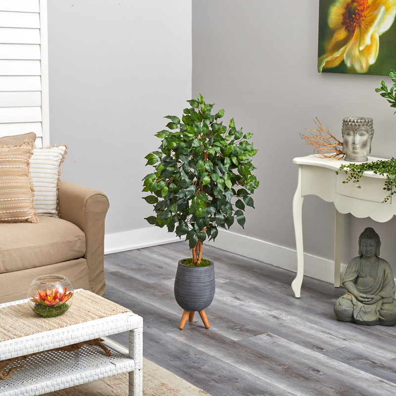 Ficus artificiel 48 po en pot