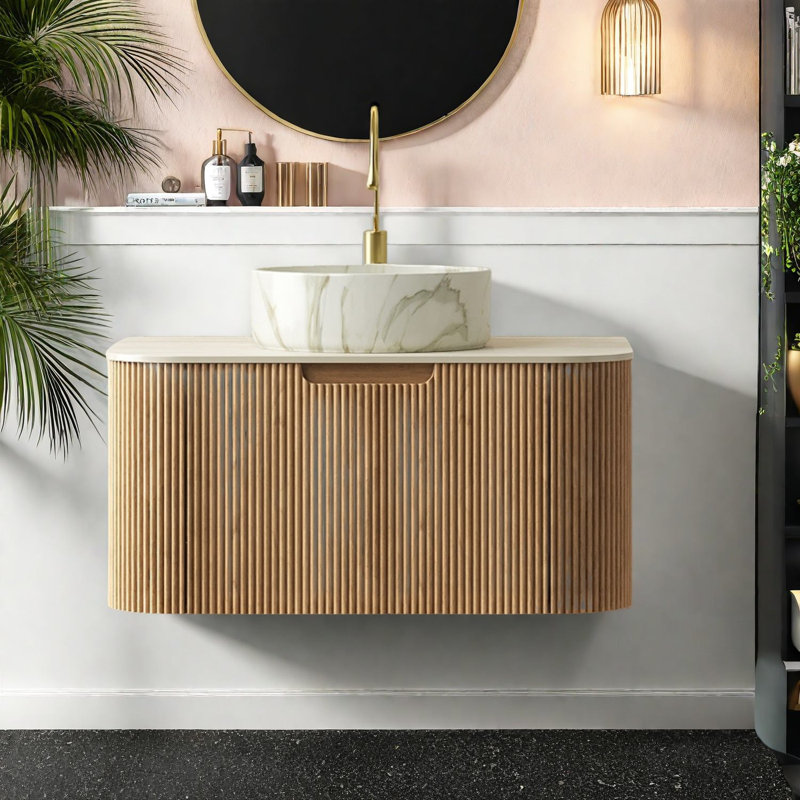 Meuble-lavabo et lavabo flottant Modern