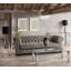 Salem Glass Top End Table