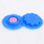 vidaXL Vacuum Travel Bag Transparent and blue Plastic Large-2118564815