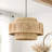 Frese 20" W 3-Light Rattan Drum Chandelier-1705822284