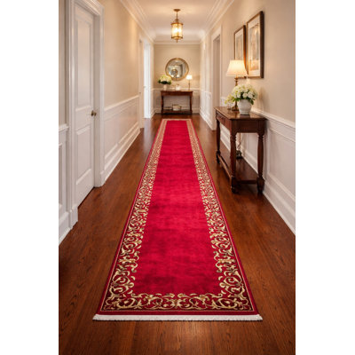 Tapis de couloir oriental vintage rétro 2 pi 7 po x 15 pi 4 po Fuchsia