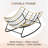 2 Piece Oversized Outdoor Rocking Papasan Chair with Cushion-57607524-40208533