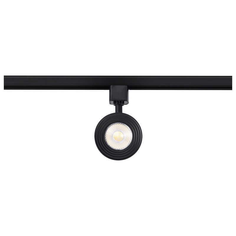LED Track 24 Degree Beam Angle Head, Matte Black