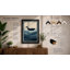 Whale at Surface Coastal - Framed Print-261969672-261969669