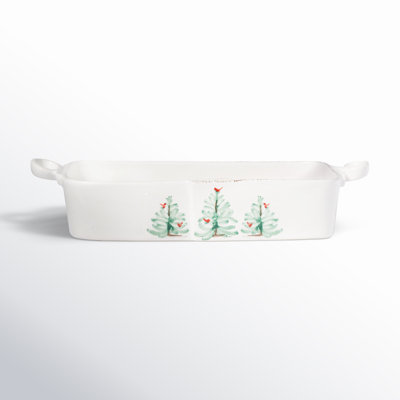 Lastra Rectangle Stoneware Baker