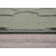 Nasturtium Solid Color Machine Tufted Polypropylene Area Rug in Sage