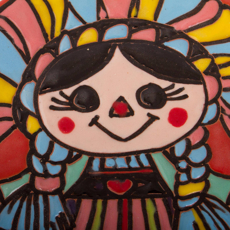 Décoration murale belle poupée