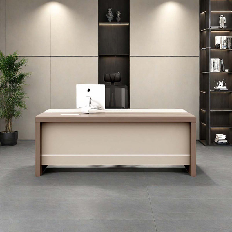 Simple luxury single modern style desk