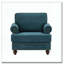 Fauteuil club en chenille