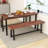 17 Stories 60" Dining Bench 3 Person Entryway Shoe Bench With Frame For Hallway-756124403