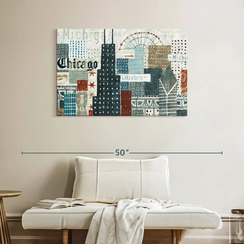 Hannes Hey Chicago, H 26 po x l 39 po