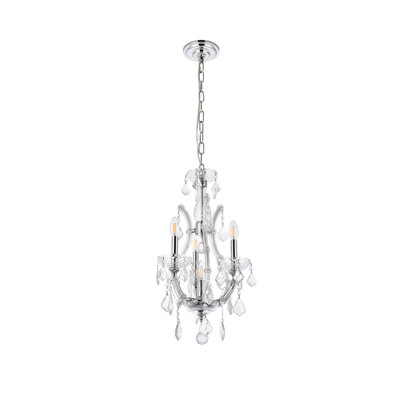 Stockard 4 - Light Glass Chandelier