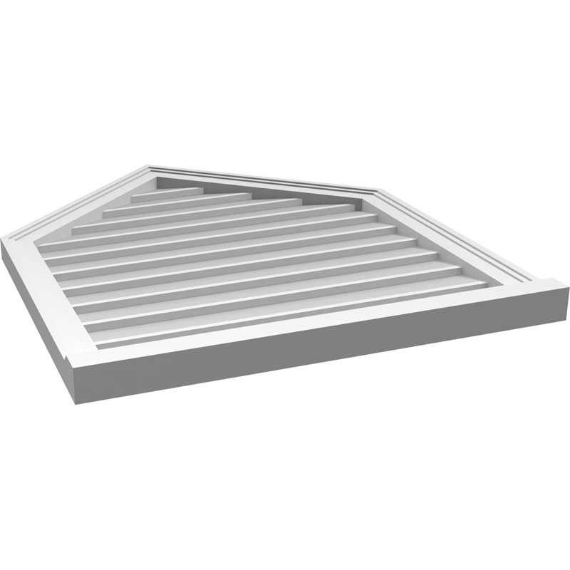 Ventilateur à pignon en uréthane non-fonctionnel Signature, H 34 po x l 28 po x P 2 po