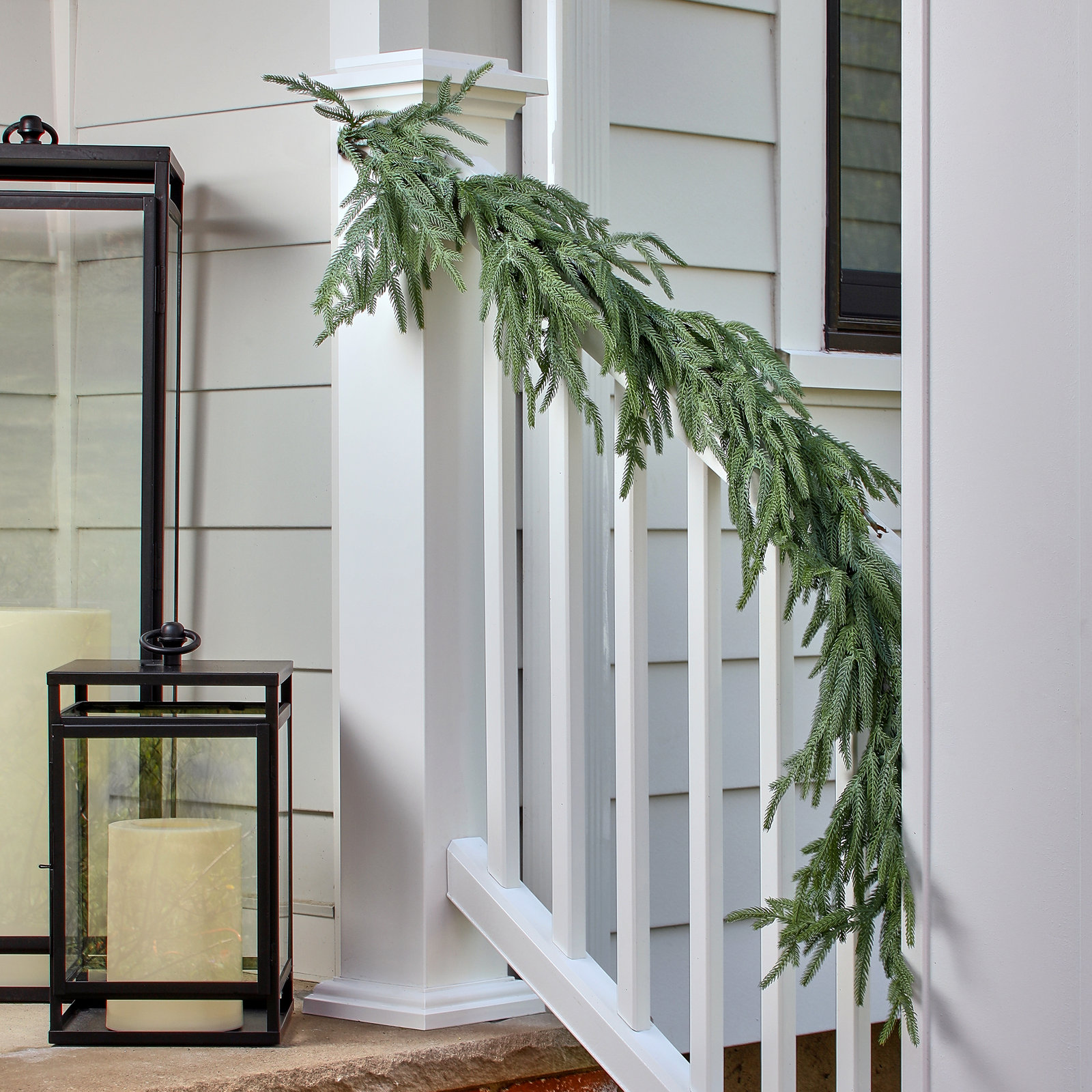 60'' in. Faux Pine Garland, Sage