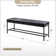 Quinlynn Faux Leather Upholstered Bench with Button-tufted Design