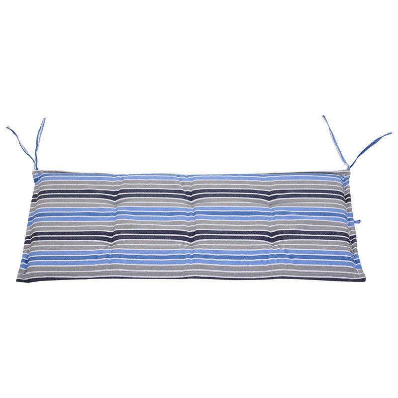 Zendejas Indoor / Outdoor Striped Cushion, Blue