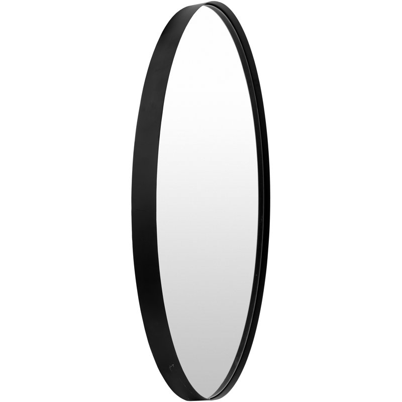 Bassevelde Mirror, Black, 36" x 36"