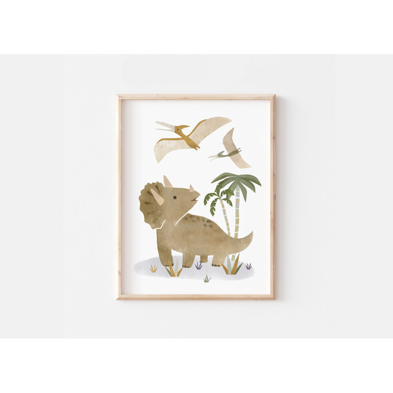 Ensemble d'impressions sur papier dinosaure - impressions sans cadre, H 14 po x l 11 po