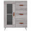 Marieda 3 -Drawer 1 -Door Rectangle Accent Cabinet-340174222