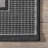Mcelfresh Bordered Machine Woven / Power Loomed Gray Indoor/Outdoor Patio Rug-48816416