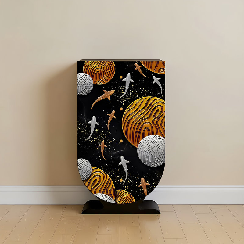 Commode décorative 4 tiroirs