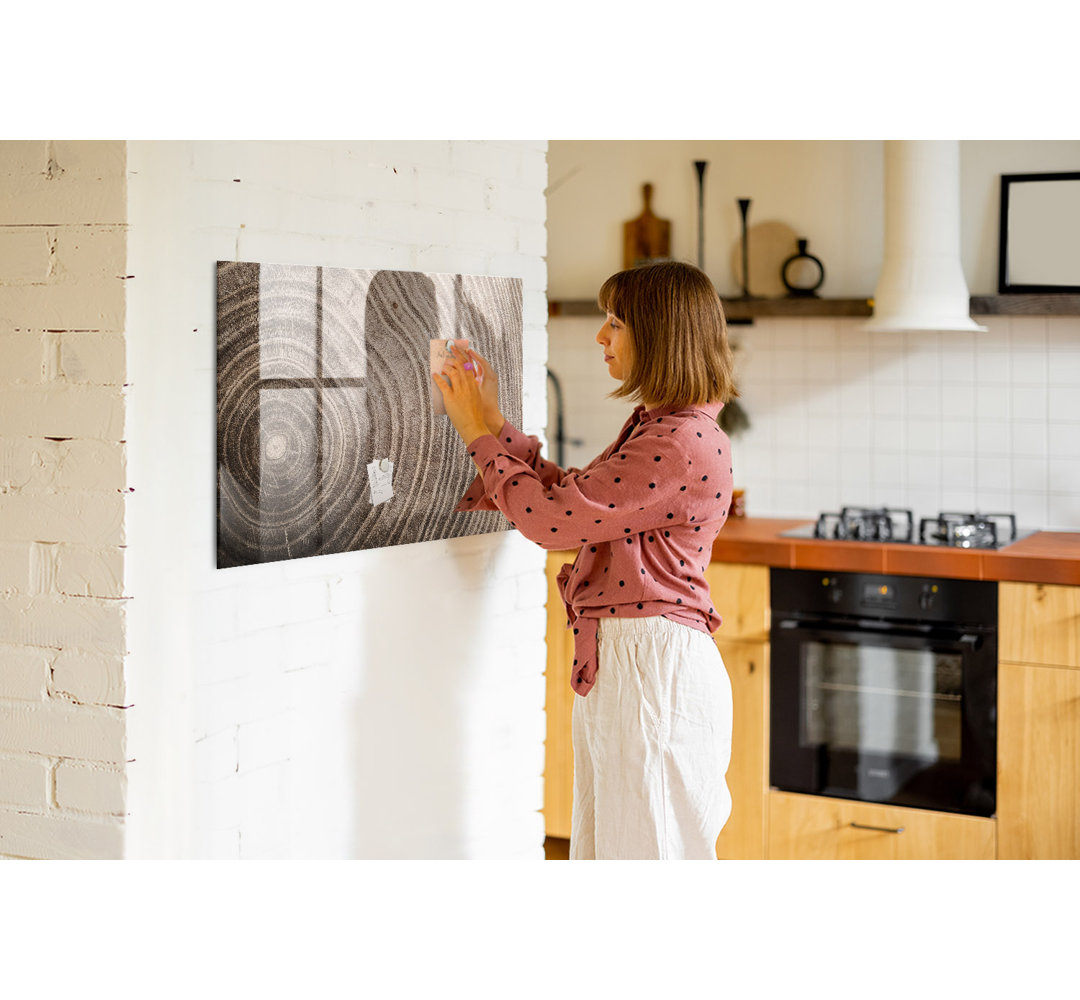 Tree Trunk Magnetic Wall Mounted Photo Memo Board